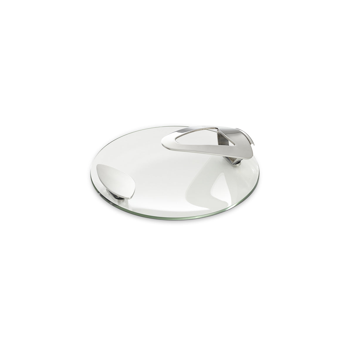 Fissler Solea® Glasdeckel, 24 cm, mit schlankem Metallgriff und in Deutschland präzisionsgefertigtem Rand für dauerhafte Leistung.