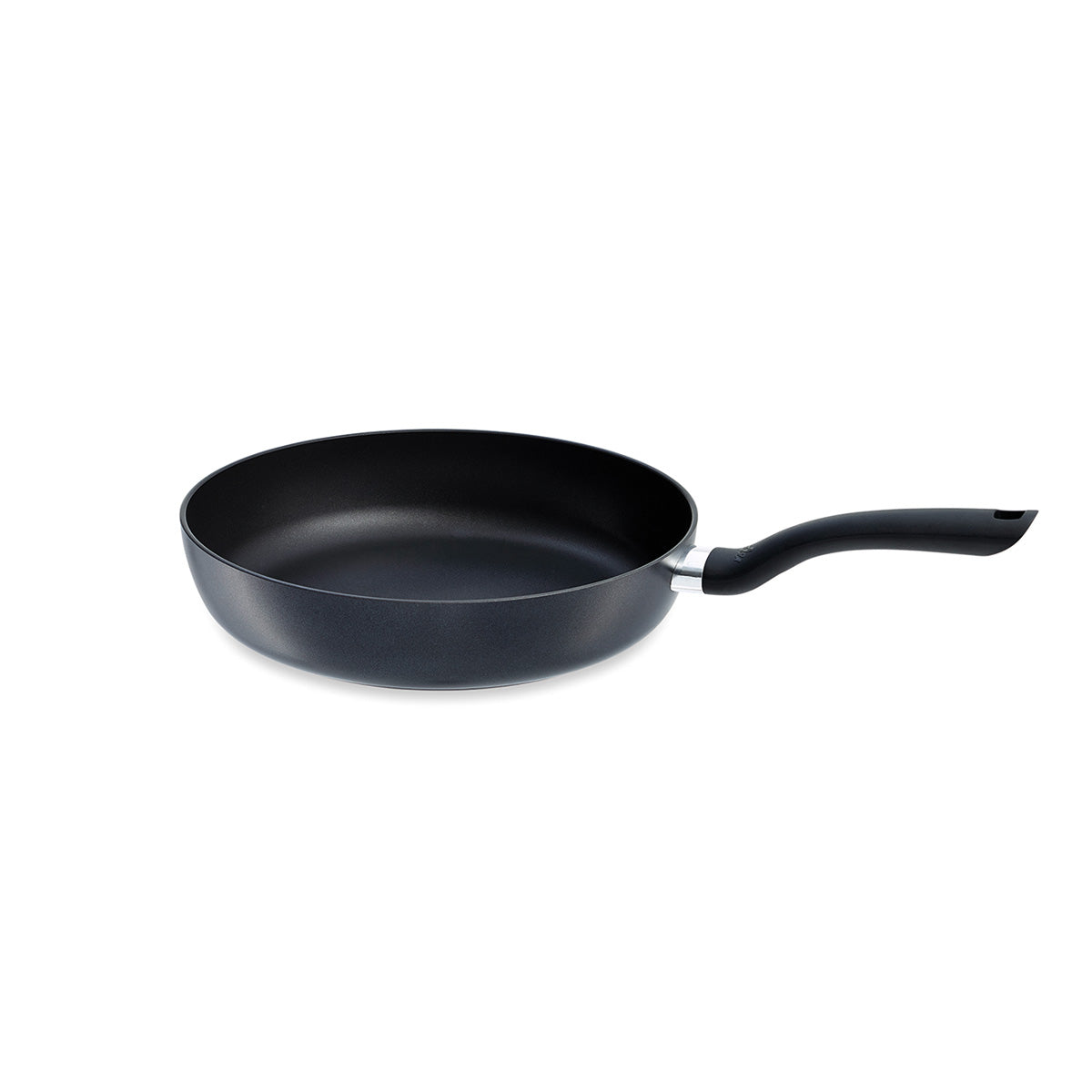 Fissler Cenit® Frying Pan without induction, black non-stick frying pan with ergonomic handle, modern design. Perfect for glass ceramic cooktops.