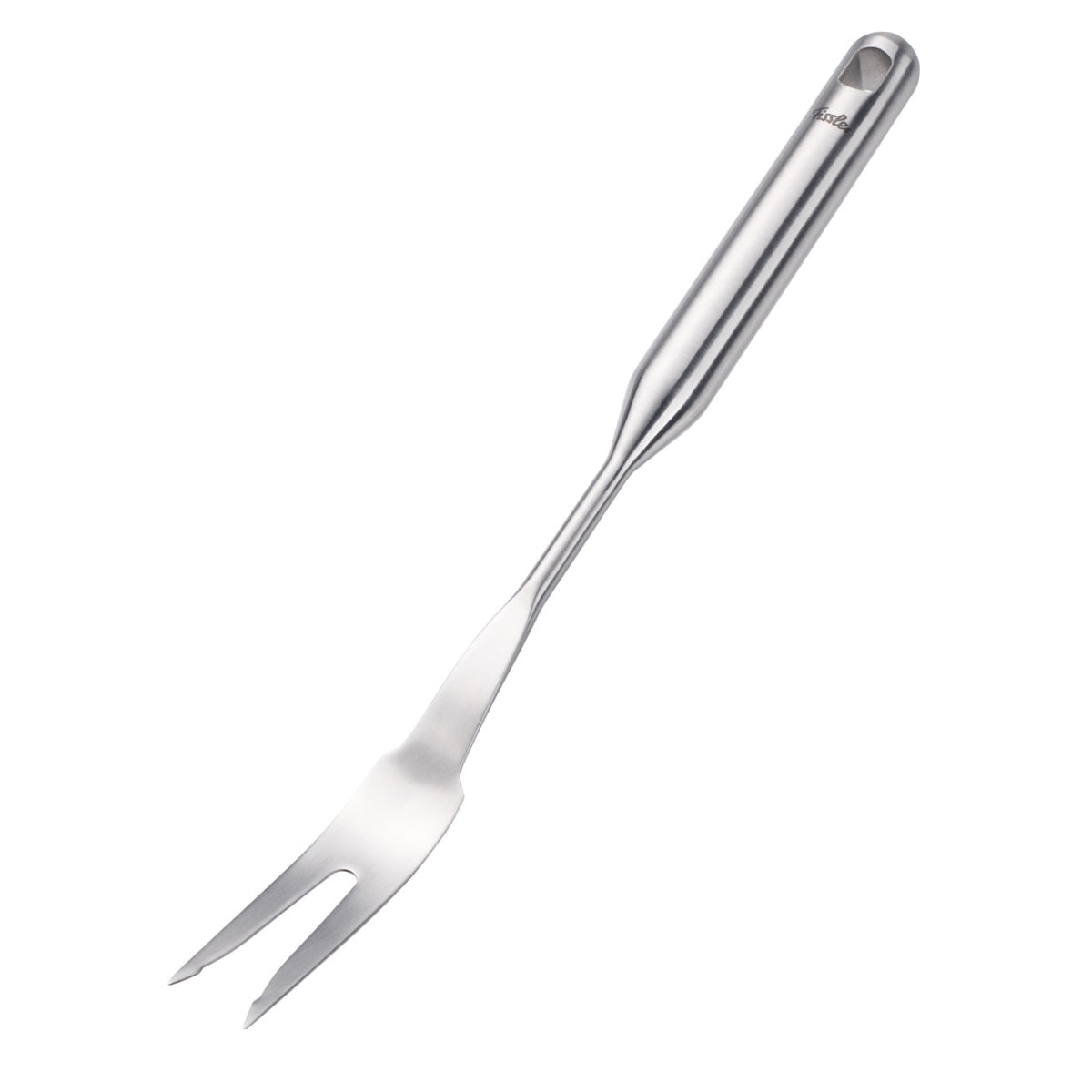The Fissler Essential® Carving Fork: Precision work, stainless steel, two tines, long handle - timeless German design for carving.
